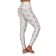 Sewing Elements White High Waisted Yoga Leggings