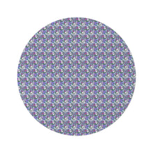 Floral Collage Pattern 2 Round Rug