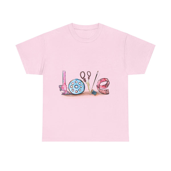 Sewing Love Unisex Heavy Cotton Tee