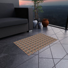 Watercolor Sewing Supplies 3 Outdoor Rug