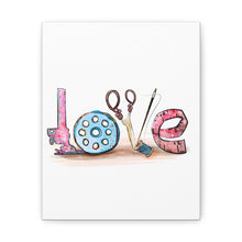 Sewing Love - Canvas Gallery Wraps
