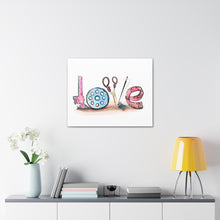 Sewing Love - Canvas Gallery Wraps