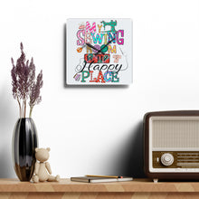 My Sewing Room Acrylic Wall Clock