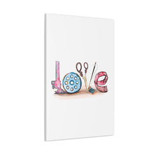 Sewing Love - Canvas Gallery Wraps
