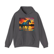 Colorful Modern Horse Unisex Heavy Blend™ Hooded Sweatshirt