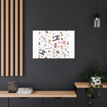 Sewing Elements White - Canvas Gallery Wraps