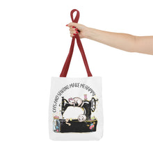 Cats and Sewing Tote Bag