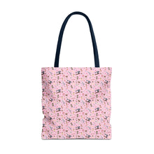 Sewing Elements Pink Tote Bag