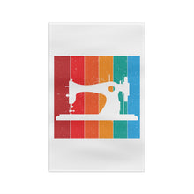 Retro Sewing Machine Microfiber Tea Towel