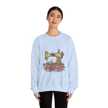 Retro Gorgeous Sewing Machine Unisex Heavy Blend™ Crewneck Sweatshirt