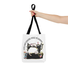 Cats and Sewing Tote Bag