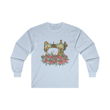 Retro Gorgeous Sewing Machine Unisex Ultra Cotton Long Sleeve Tee