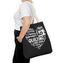 Quilting Word Cloud Tote Bag