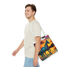 Colorful Modern Horse Tote Bag