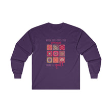 When Life Gives You Scraps Unisex Ultra Cotton Long Sleeve Tee