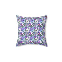 Floral Collage Pattern 2 Spun Polyester Square Pillow
