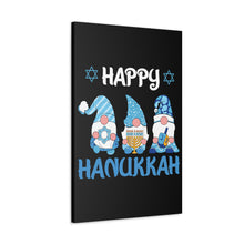 Happy Hanukkah Gnomes - Canvas Gallery Wraps