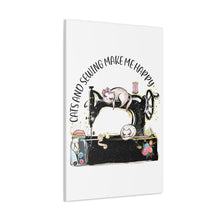 Cats and Sewing - Canvas Gallery Wraps