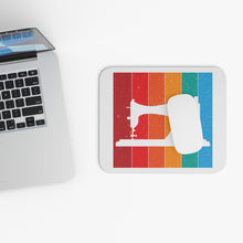 Retro Sewing Machine Mouse Pad (Rectangle)