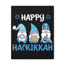 Happy Hanukkah Gnomes - Canvas Gallery Wraps