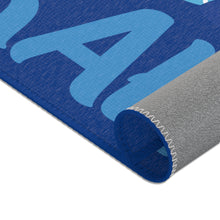 Happy Hanukkah Gnomes Area Rugs - Blue