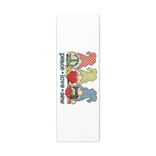 Peace, Love, Sew Gnomes - Canvas Gallery Wraps - White