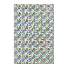 Floral Collage Pattern 1 Area Rugs