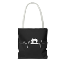 Sewing Machine Heart Beat Sewing Tote Bag