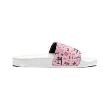 Sewing Elements Pink Women's PU Slide Sandals