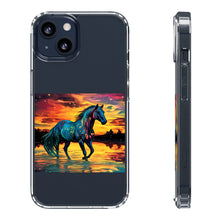 Colorful Modern Horse - Clear Cases