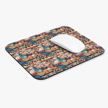 Watercolor Sewing Supplies 3 Mouse Pad (Rectangle)