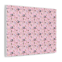 Sewing Elements Pink - Canvas Gallery Wraps